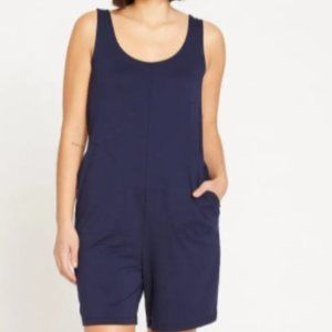 Universal Standard Tank Romper- Navy ( 22-24)